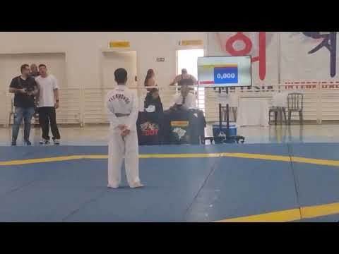 Taekwondo indiara-goias Campeonato Brasileiro Centro Oeste 2026 atleta Miguel Pereira, Liga e FECOT 