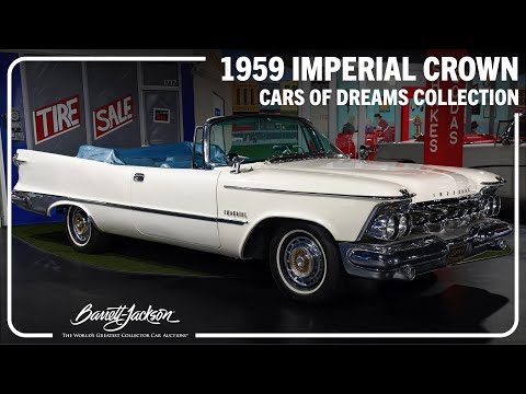 FIRST LOOK - 1959 Chrysler Imperial Crown Convertible - BARRETT-JACKSON 2024 PALM BEACH AUCTION