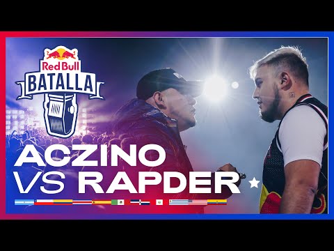 ACZINO vs RAPDER - Semifinal | Red Bull Batalla Internacional 2021
