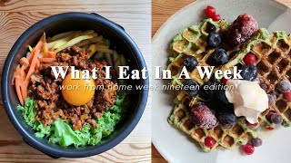 What I Eat: Caulirice bibimbap, Spinach waffles, Gochujang stew, Yogurt bowls... | thatxxRin