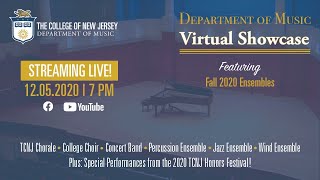 TCNJ Department of Music Virtual Showcase