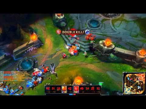 League Of Legends - "DOUBLE ACE! BOTH TEAMS DEAD!" First I ever saw