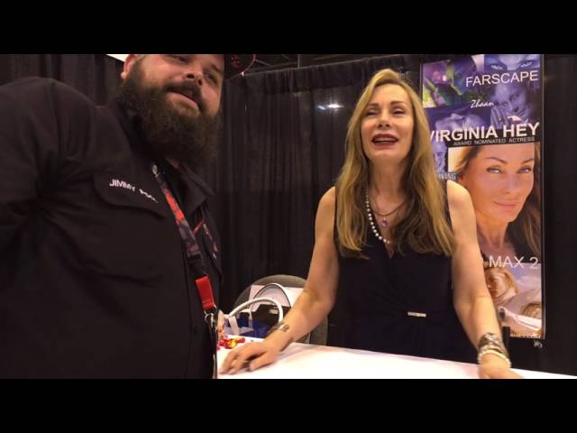 Virginia Hey (Farscape) interview at Space City Comic Con 2016