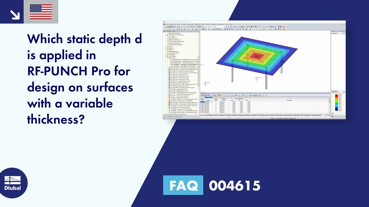 FAQ 004615 | Which static depth d is applied in RF‑PUNCH Pro for design on surfaces with ...