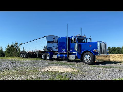 Brand new POLISHED Titan Hopper Bottom trailer 'Full Review"