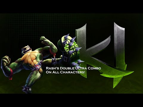 Killer Instinct: Rash Double Ultra Combo On All Characters! ( Requested by Bob Brewer )