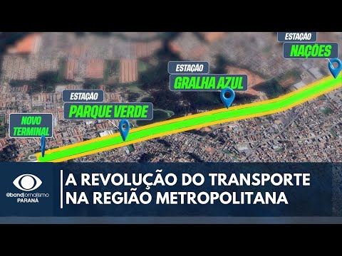 Governo do Paraná vai projetar BRT entre Curitiba, Colombo e Fazenda Rio Grande