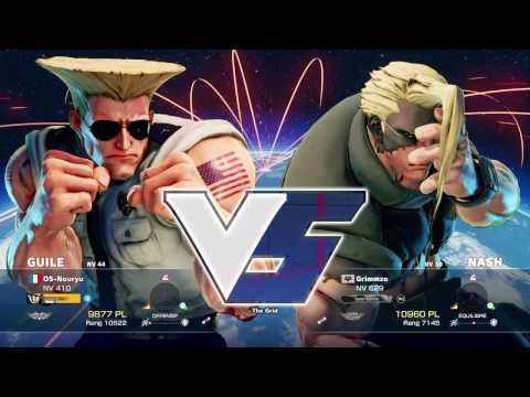 OS-Nouryu (Guile) vs Grimmzo (Nash) Ranking RageQuite SF5 S2