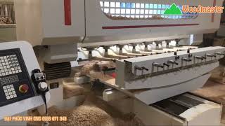 Máy CNC 8 trục 32 dao bàn kẹp phôi xoay 360 độ WM-8x8CNC