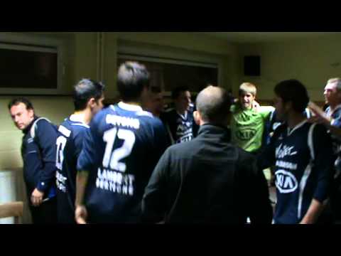 Bastogne Vaux sur Sûre Fête joueurs Bastogne vestiaire