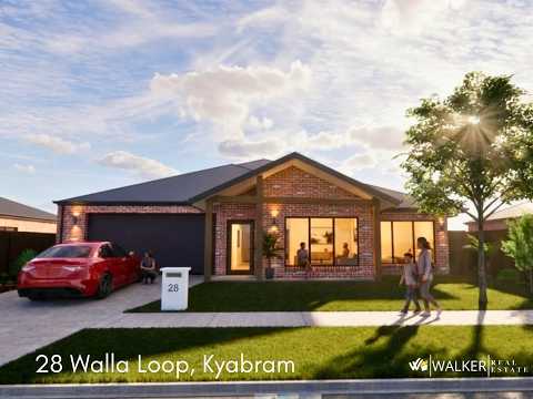 28 Walla Loop, Kyabram, VIC 3620, 4房, 2浴, House