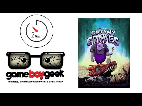 Gloomy Graves  (2-min Allegro) Review with the Game Boy Geek