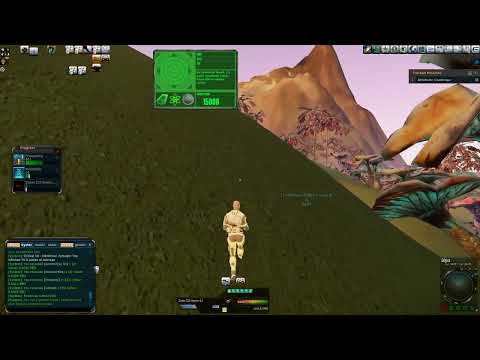 Mining run on Planet Calypso, Entropia Universe.