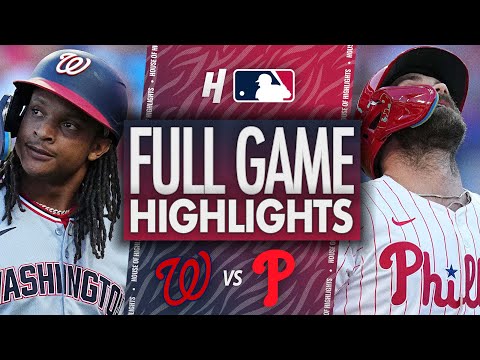 Washington Nationals vs Philadelphia Phillies - FULL GAME HIGHLIGHTS | August 23, 2025 MLB Season