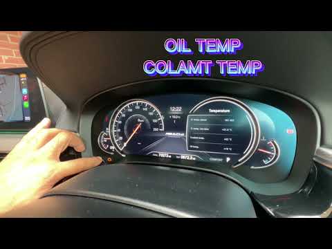BMW G30 oil temperature😉😉