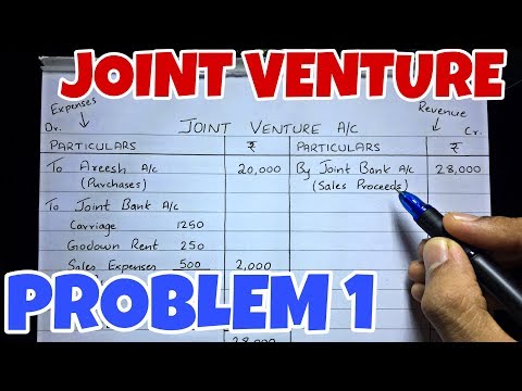 #2 Joint Venture - Problem 1 -By Saheb Academy