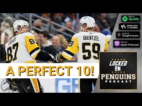 Penguins down Flyers 6-2 to make it TEN IN A ROW