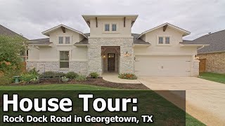MLS House Tour: 112 Rock Dock Rd in Georgetown, TX - Spacious Home With Tranquil Outdoor Living