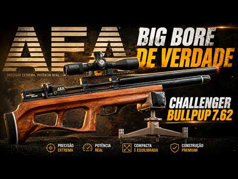 AEA Challenger Bullpup 7.62: O Poder Brutal do Calibre .30!