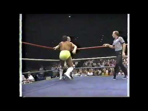 Ron Simmons vs Jobber Bob Riddle NWA 1988