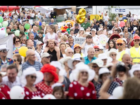 Widowiskowa parada podczas Dni Suwałk