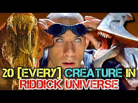 20 (Every) Creatures In Riddick Universe - Explored