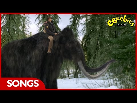 CBeebies | Andy's Prehistoric Adventures | Woolly Mammoth Rap