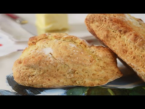 Irish Soda Scones Recipe Demonstration - Joyofbaking.com