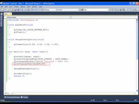 OpenGL Tutorial - Part 1
