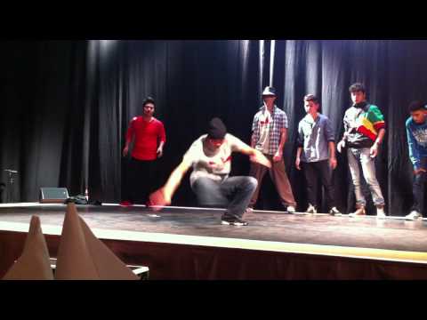 step2diz, Los Caballeros und Sankofa-Crew im Münchner Rathaus - Teil 1