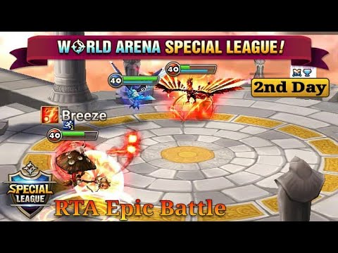 Daily RTA Epic Battle • Racuni Summoners War World Arena Special League