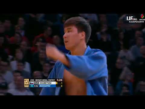 Khubetsov Alan RUS vs Mussayev Ruslan KAZ 81kg  Bronze  Paris 2019