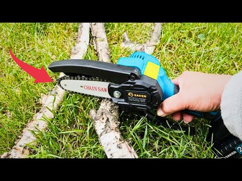 We Tried The Saker Mini Chainsaw... Is It Any Good?