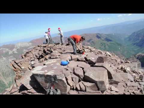 Climbing Pyramid Peak
