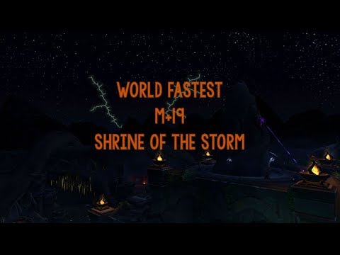 WORLD FASTEST M+19 SHRINE OF THE STORM - Fire Mage PoV