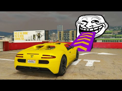 CARRERA TROLL 99999% IMPOSIBLE! LA RAMPA TROLL! - GTA V ONLINE