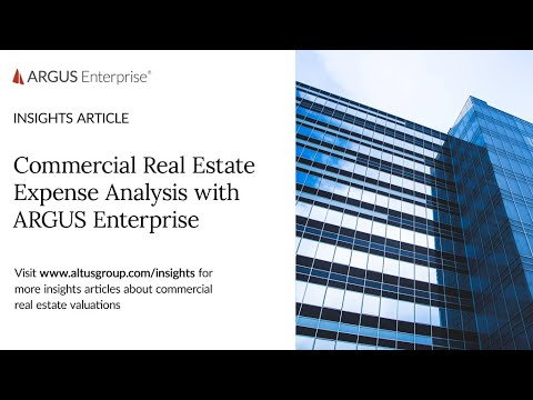 Revenue and Lease Analysis for Commercial Real Estate in ARGUS Enterprise