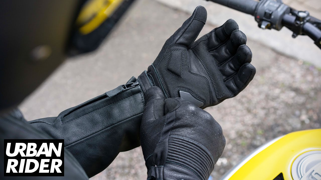 Onyx Black Leather Glove Review by Urban Rider