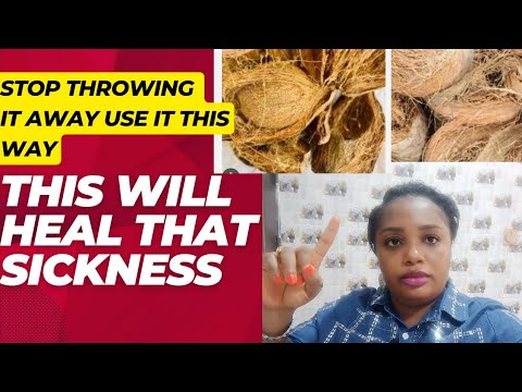 Stop throwing your coconut husk away, use it to treat all these diseases and more