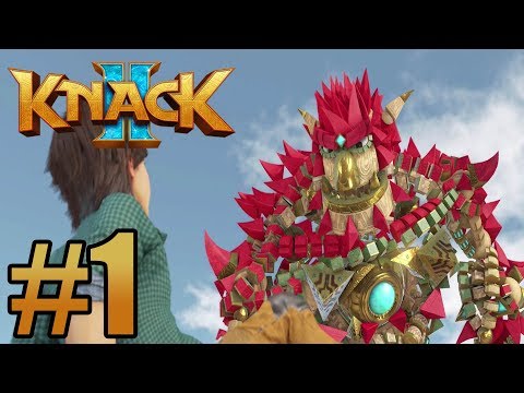 KNACK 2 Gameplay Walkthrough Part 1 - Ps4 Pro ( Full Game )