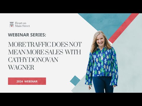 Traffic Does NOT Mean More Sales with Cathy Donovan ... - YouTube