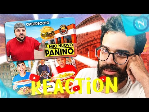 REAGIAMO AL NUOVO PANINO "CASERECCIO" DI JOK3R E SCOPRIAMO SHALEBOOM... | Reaction con Dario Moccia