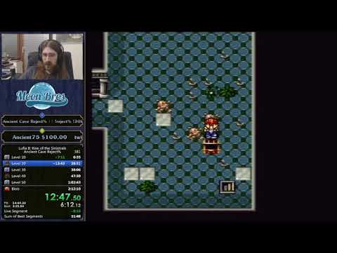 Lufia II Ancient Cave Reject% in 1:40:16