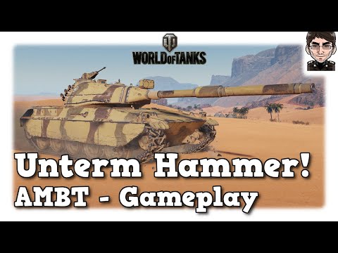 World of Tanks - AMBT Gameplay - Unterm Hammer - Autoreloader Kurz Review [WoT]