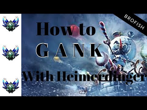 Ganking with Heimerdinger effectively - Brofish LoL
