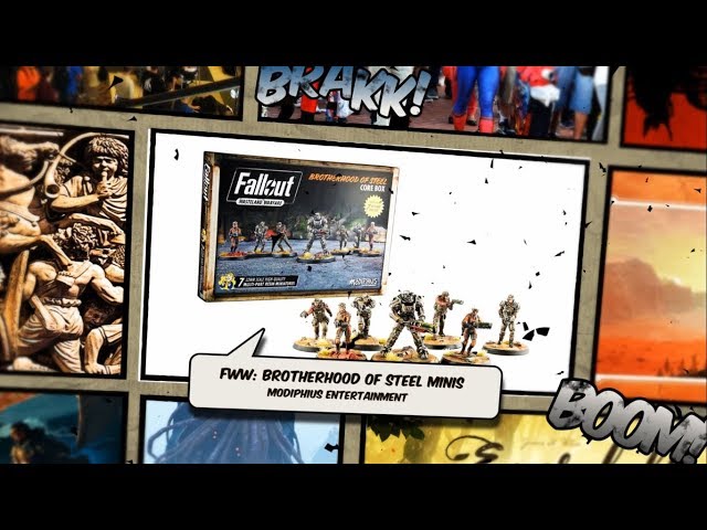 Vídeo relacionado con Modiphius Entertainment | Fallout Wasteland Warfare | Brotherhood of Steel: Combat Patrol | Miniatures | Unpainted