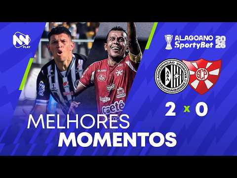 Highlights of the complete match between ASA and Penedense - Alagoano 2026