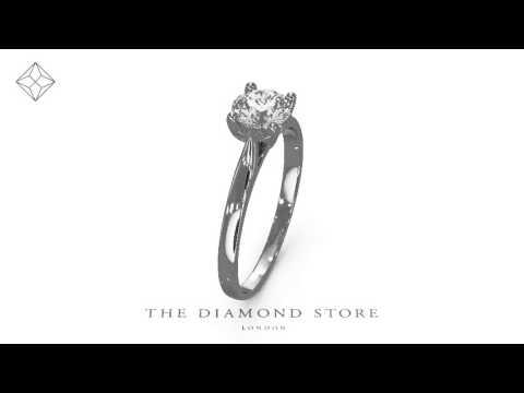 UT27 - Certified 0.70CT Grace Engagement Ring