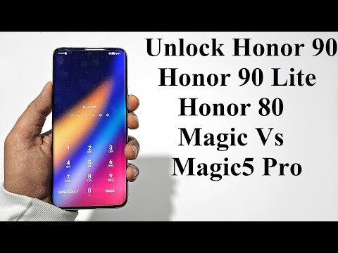Forgot Password - How to Unlock Honor 90, Honor 90 Lite, Honor 80, Magic5 Pro etc.