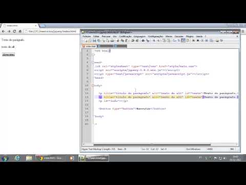 001 Introdução ao videos sobre jQuery